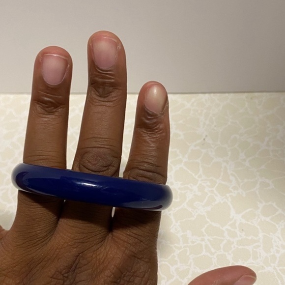 Women's Fashion Bangle Bracelet Blue - Picture 6 of 11